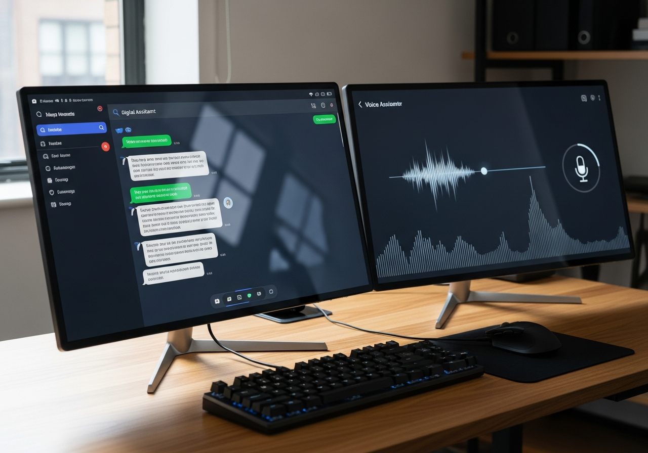 chatbot vs ai voice agent
