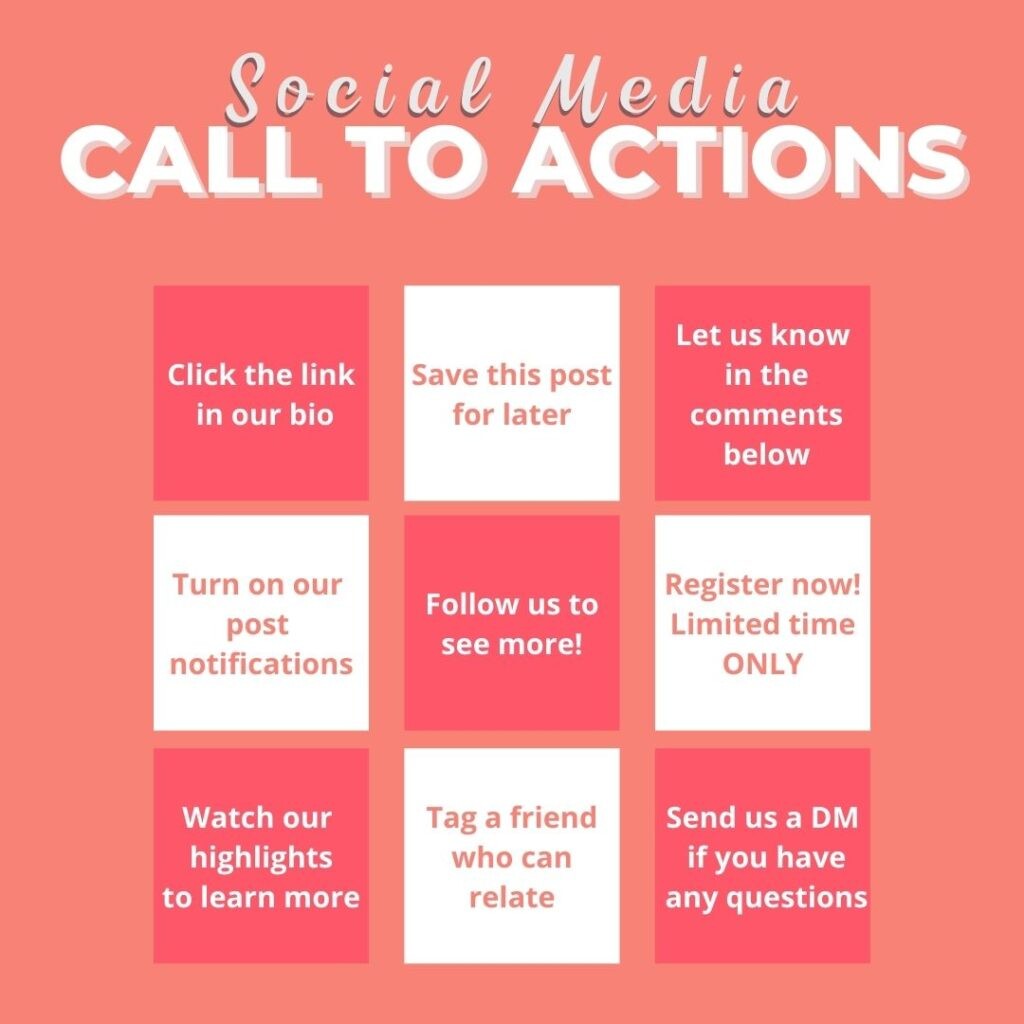 call to actions